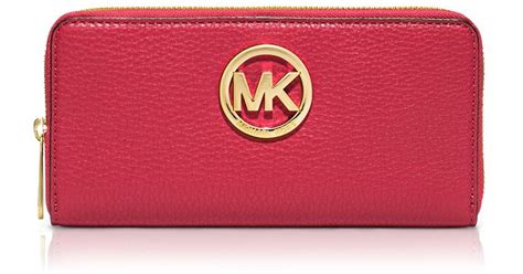 continental michael kors wallet|Michael Kors zipper wallet.